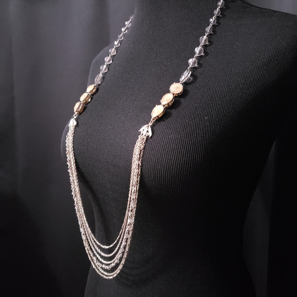 LOFT Multi-strand Gold/Silver necklace - Picture 1 of 7